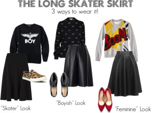 THE LONG SKATER SKIRT