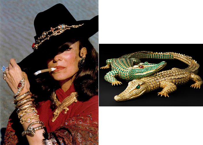 cartier-crocodile necklace-maria-felix