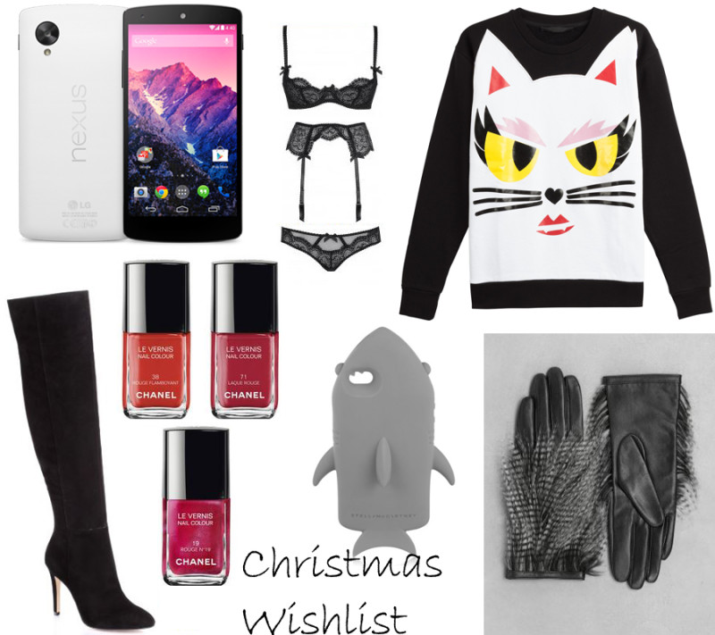 CHRISTMAS WISHLIST