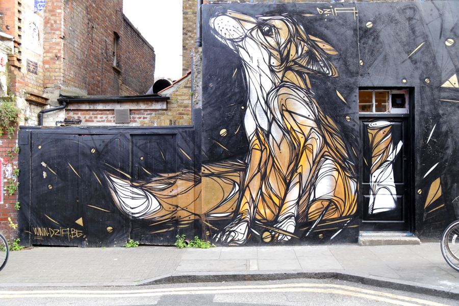 fox-grafitti-london