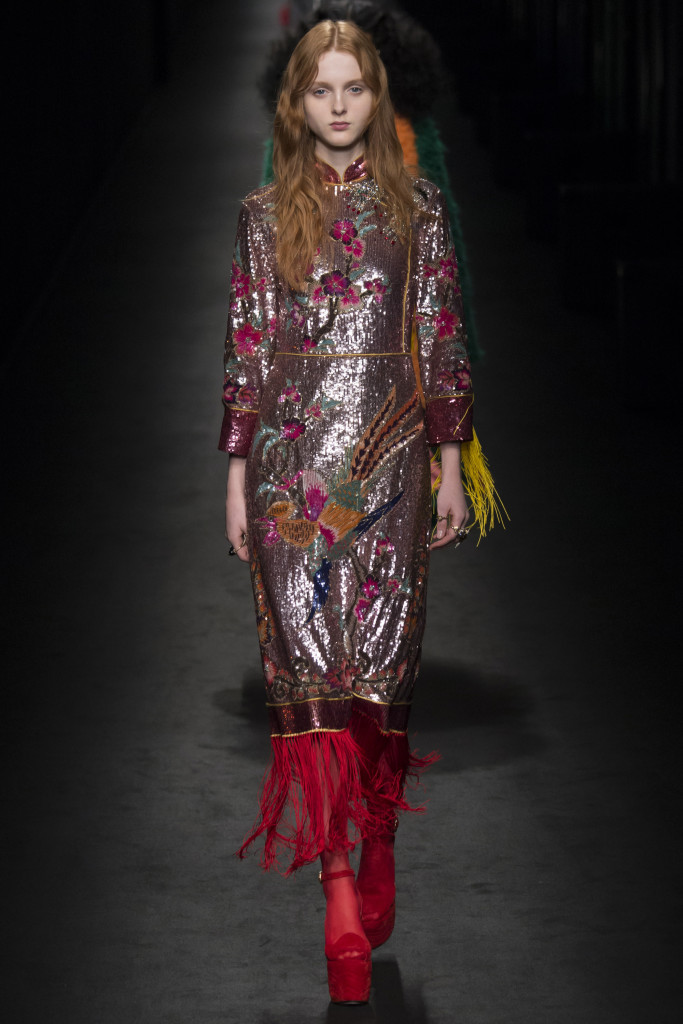 gucci aw16 runway milan