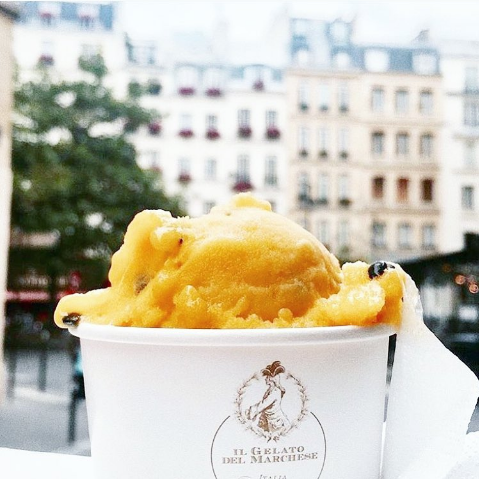 Il Gelato del Marchese - top 5 best ice cream in Paris