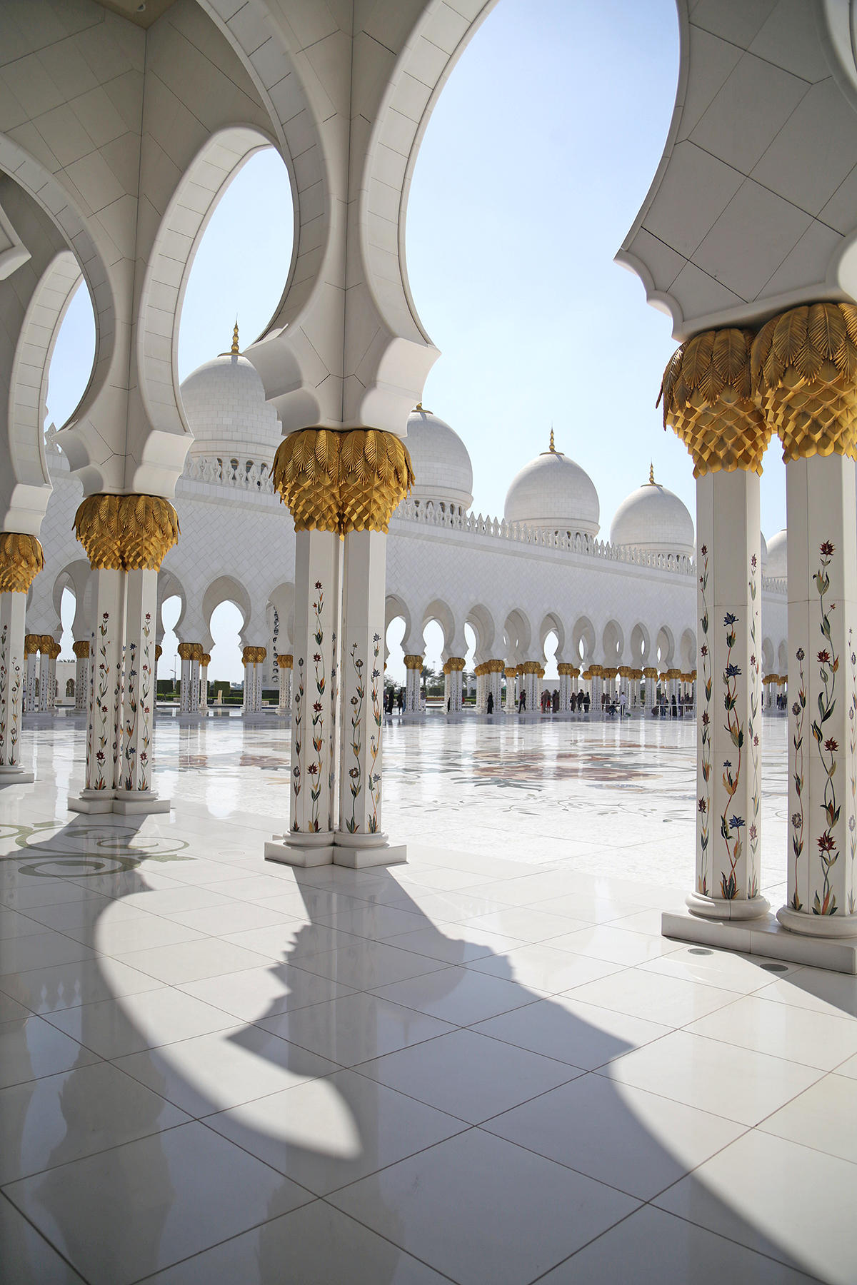 mosquée Cheikh Zayed Abu Dhabi design 