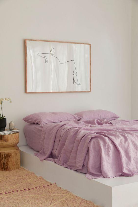 Pinterest Inspiration-Bedroom contemporary boho design