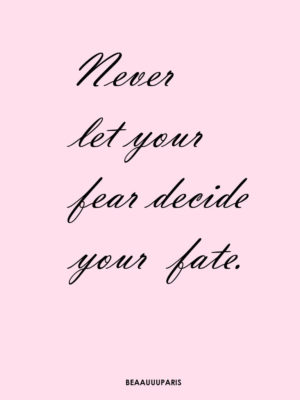 love and fear quote